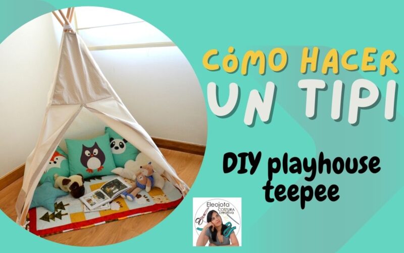 tutorial costura tipi infantil