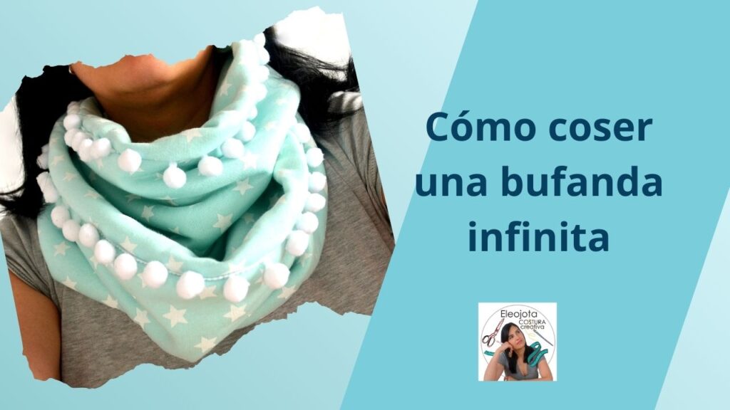 Cómo coser una bufanda infinita