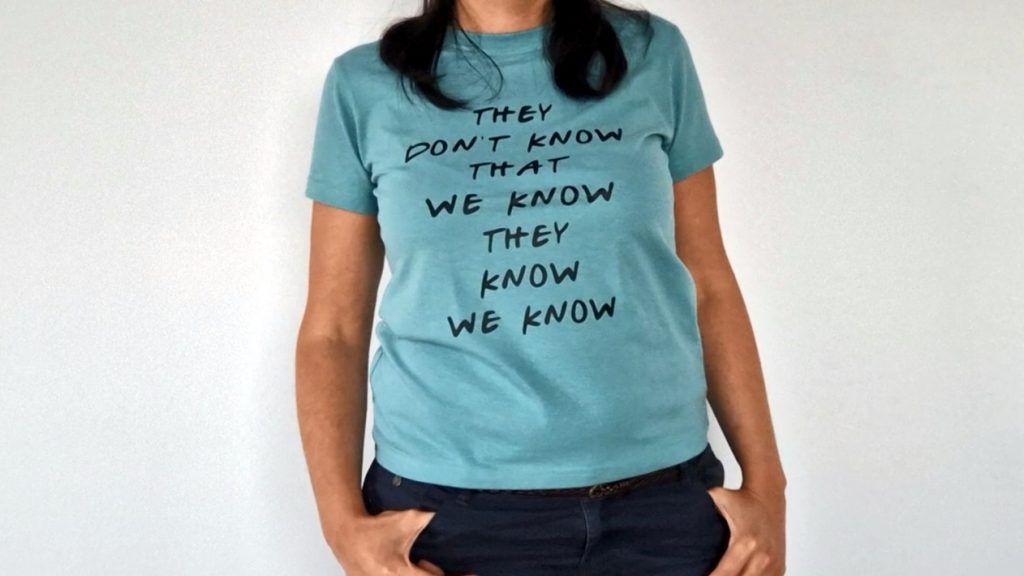 camiseta vinilo textil Friends camiseta vinilo textil Friends
