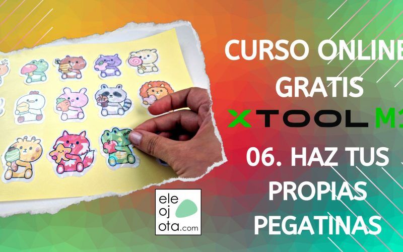 Cómo hacer pegatinas con xTool M1