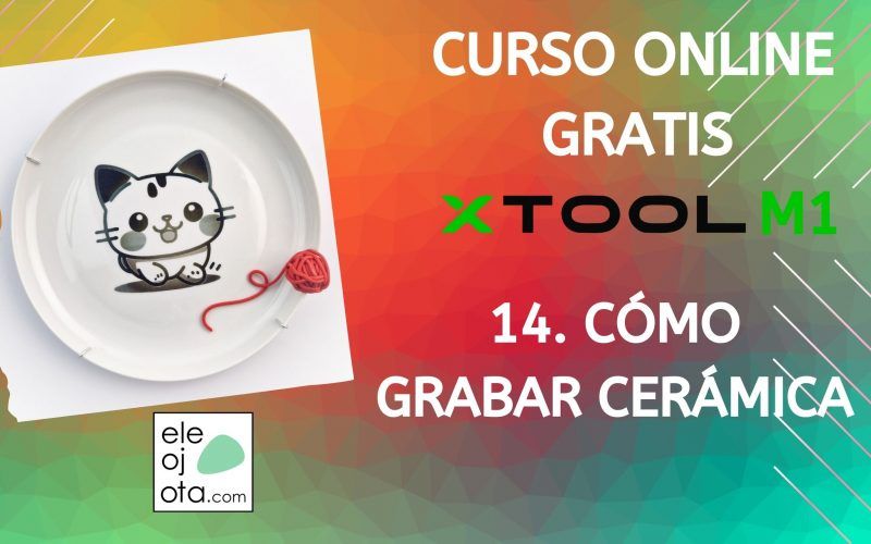 como grabar ceramica con laser xTool M1