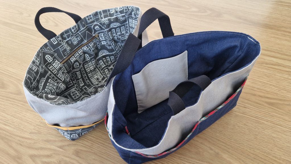 tutorial organizador de bolso