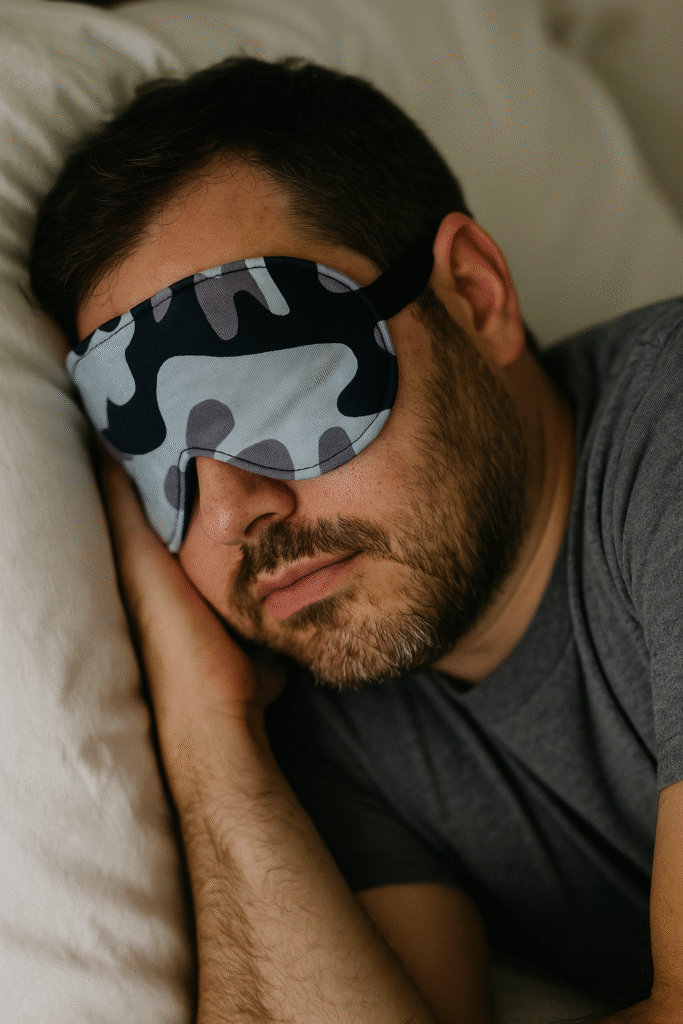 antifaz para dormir hombre