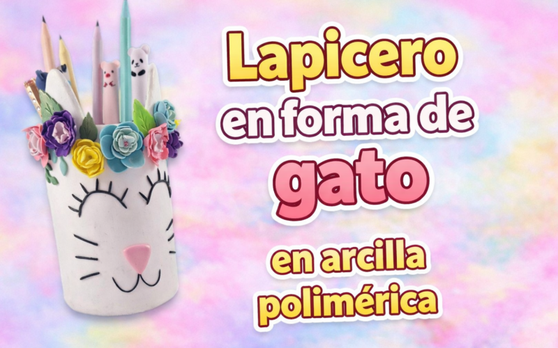 cómo hacer un lapicero de arcilla polimérica