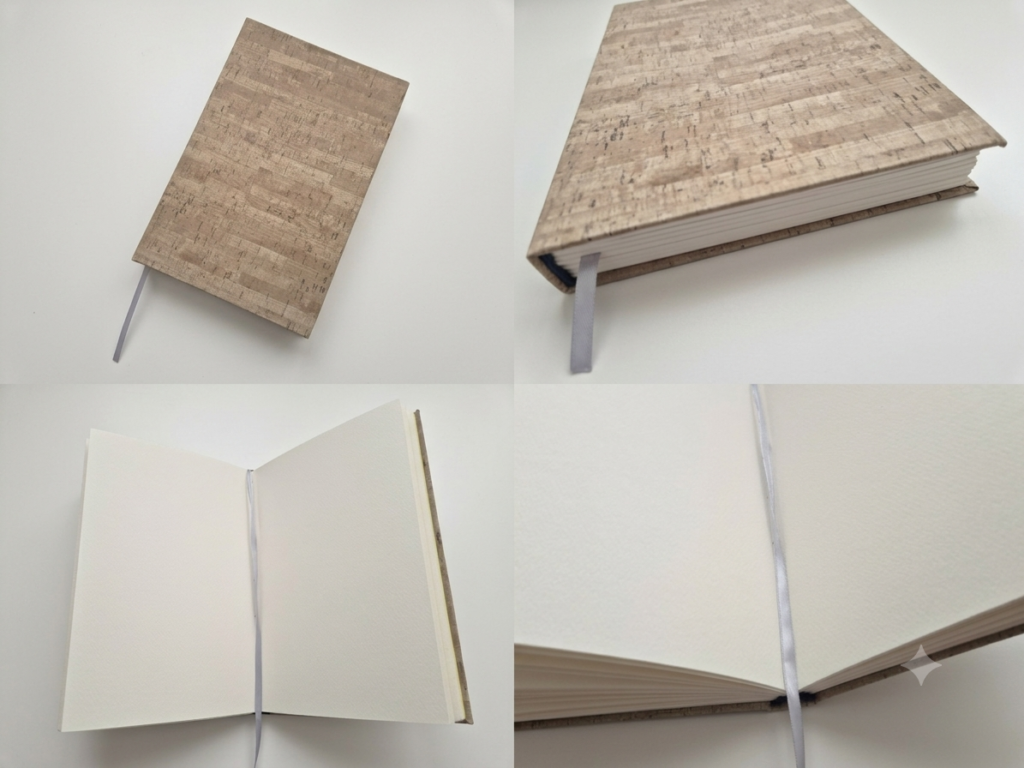 tutorial cuaderno creativo encuadernación cosida